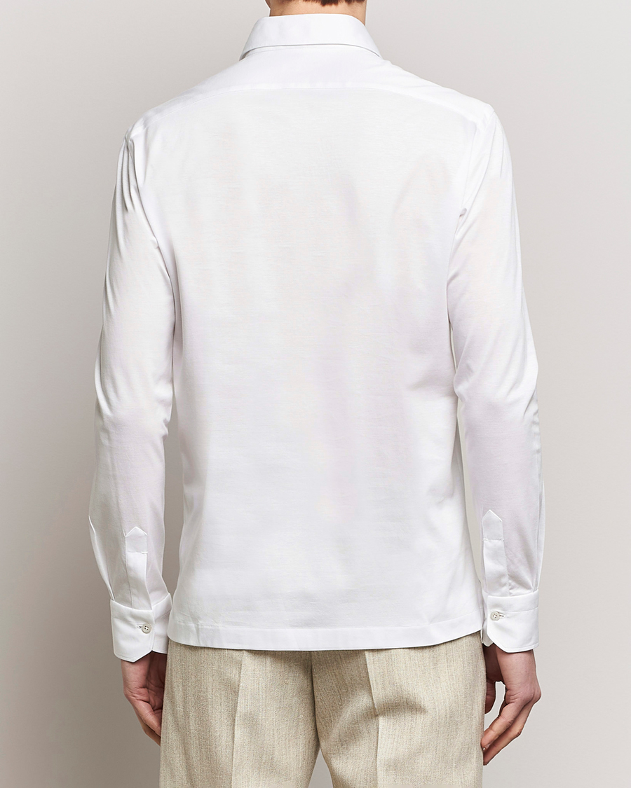 Herren | Hemden | Kiton | Popover Shirt White