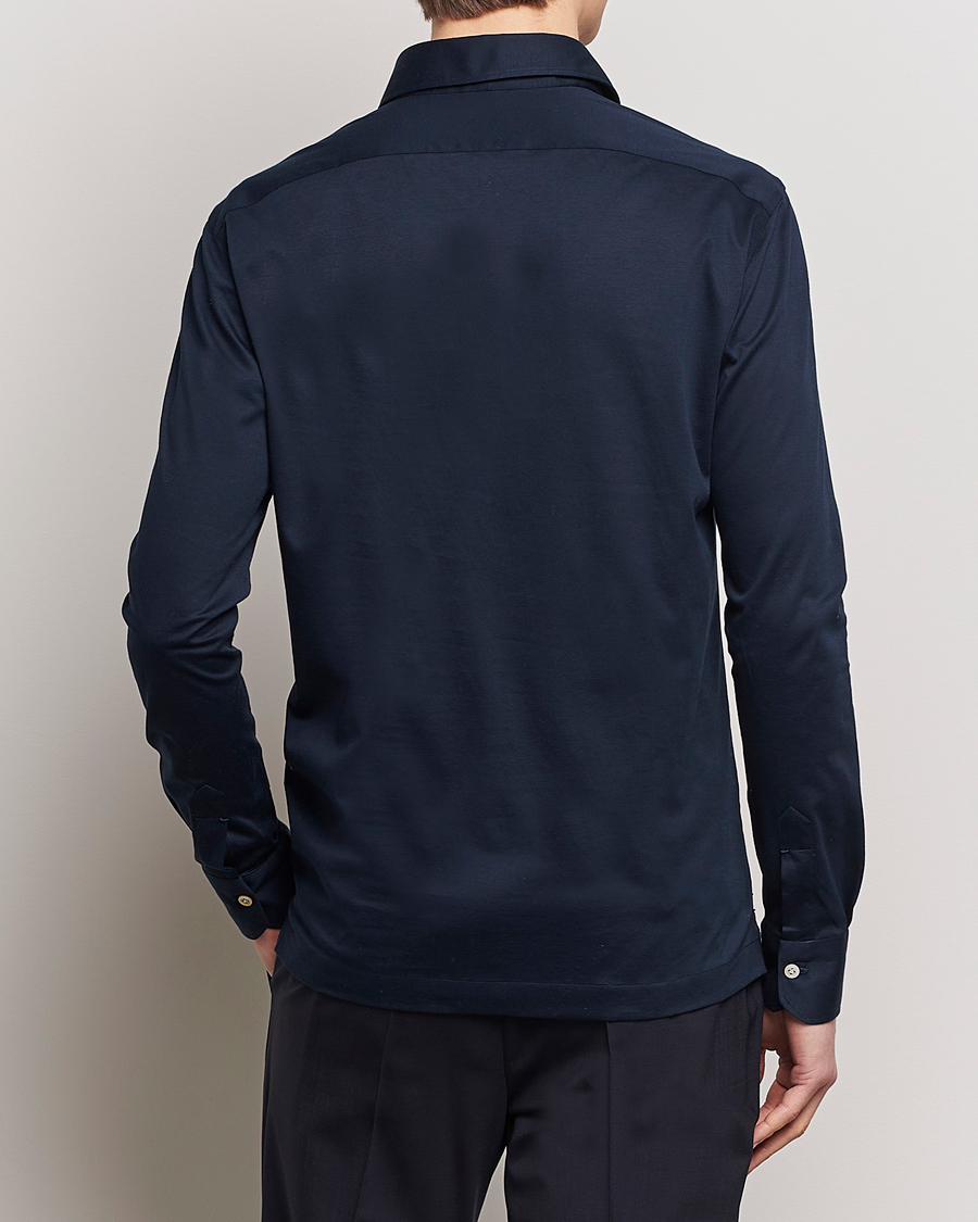 Herren | Hemden | Kiton | Popover Shirt Navy