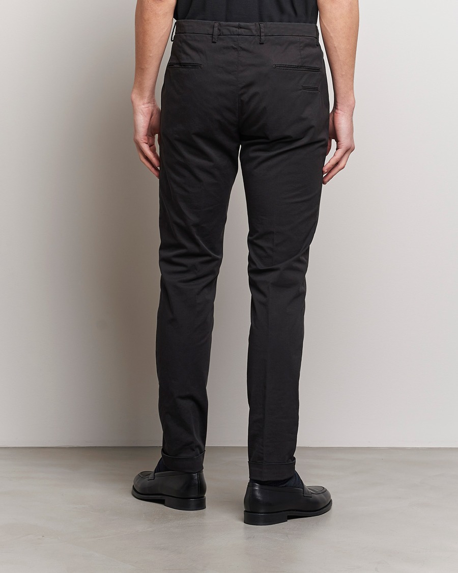 Herren | Hosen | Briglia 1949 | Slim Fit Cotton Stretch Chinos Black