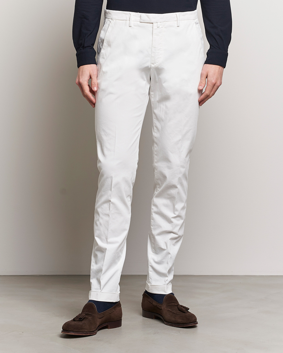 Herren | Kleidung | Briglia 1949 | Slim Fit Cotton Stretch Chinos White