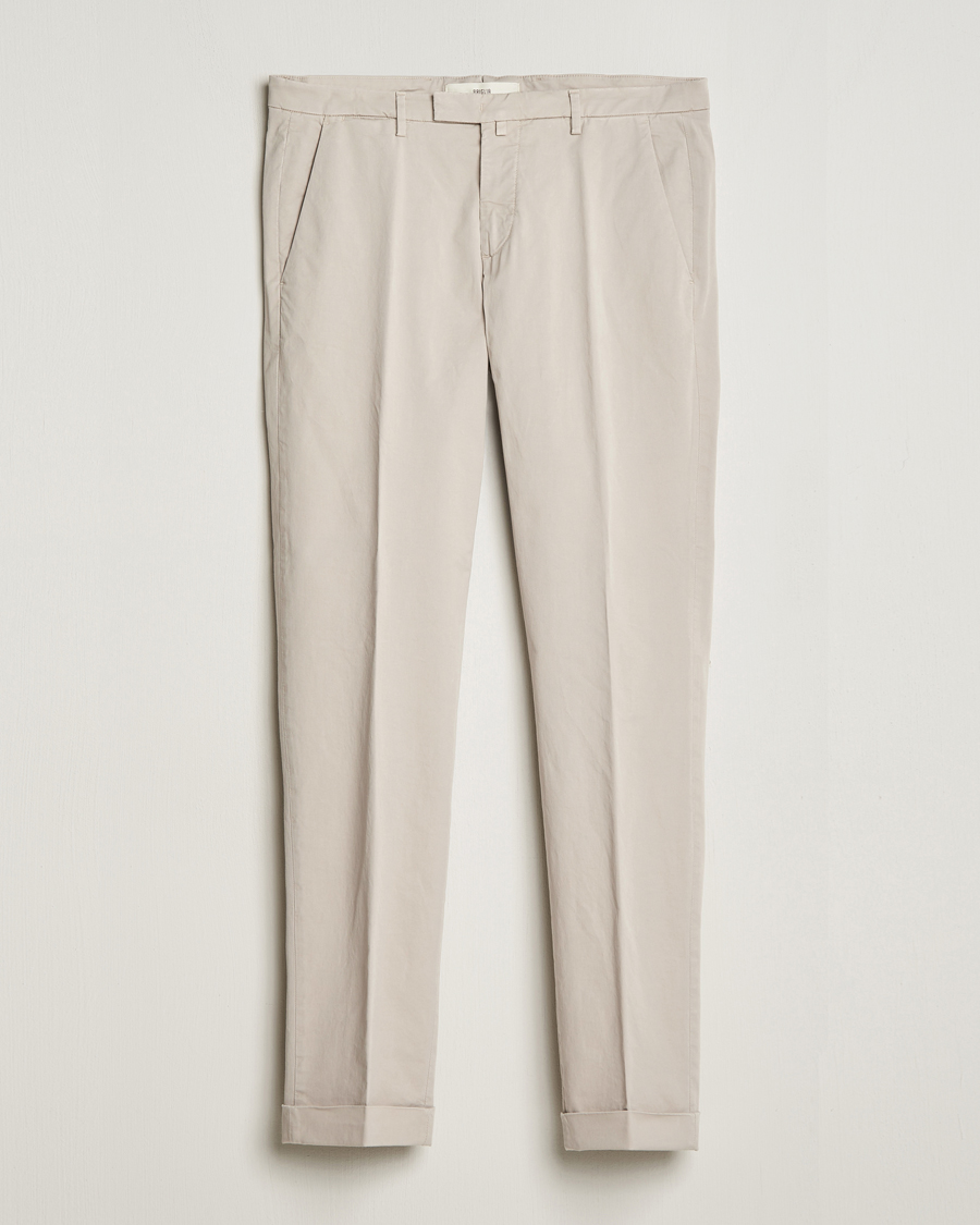 Herren | Hosen | Briglia 1949 | Slim Fit Cotton Stretch Chinos Beige