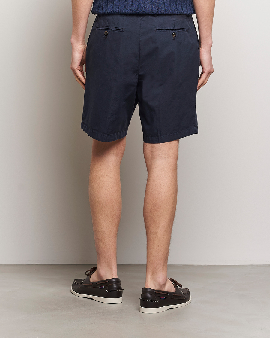 Herren | Shorts | Briglia 1949 | Easy Fit Cotton Shorts Navy