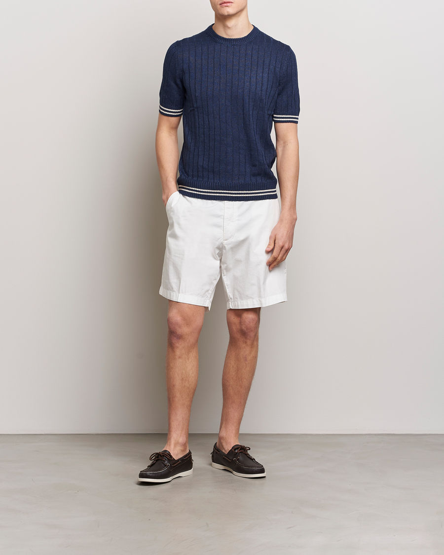 Herren | Shorts | Briglia 1949 | Easy Fit Cotton Shorts White