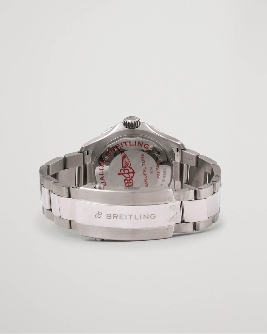 Herren | Breitling Pre-Owned Superocean 42 A17375 Silver | Breitling Pre-Owned | Superocean 42 A17375 Silver