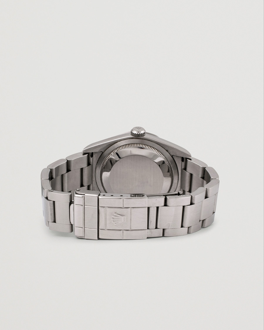 Herren | Rolex Pre-Owned Explorer 114270 Steel Black Silver | Rolex Pre-Owned | Explorer 114270 Steel Black Silver