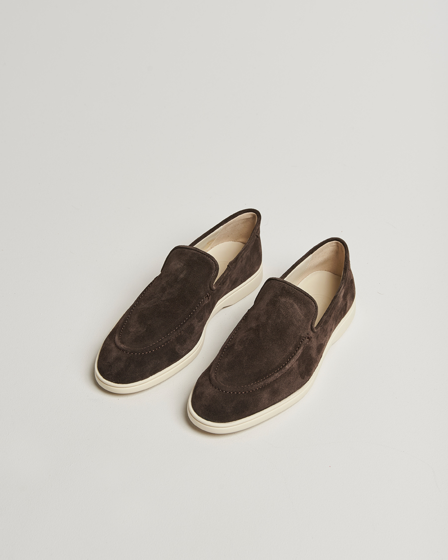 Herren | Loafer | CQP | Debonair Suede Loafers Chocolate
