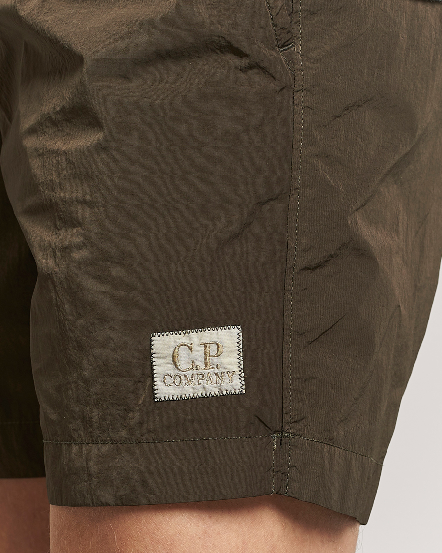 Herren | Badehosen | C.P. Company | Eco Chrome-R Swimshorts Dark Olive