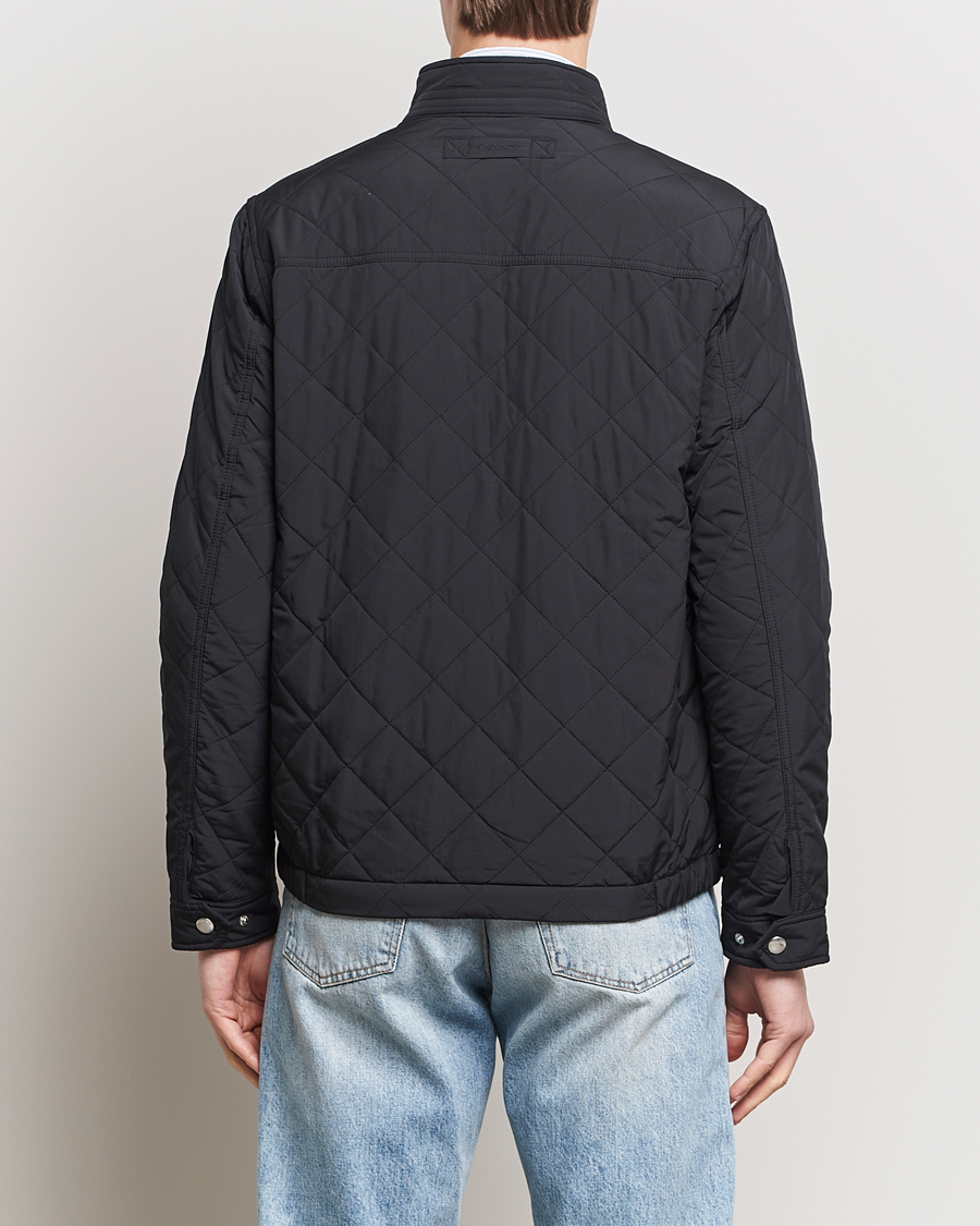 Herren | Jacken | Gant | The Quilted Windcheater Black