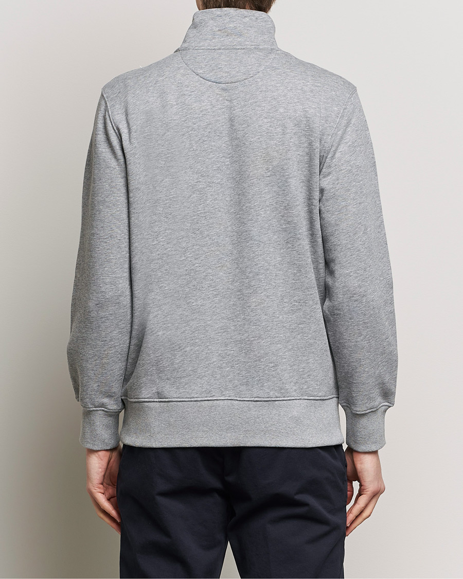 Herren | Pullover | GANT | Original Full Zip  Grey Melange