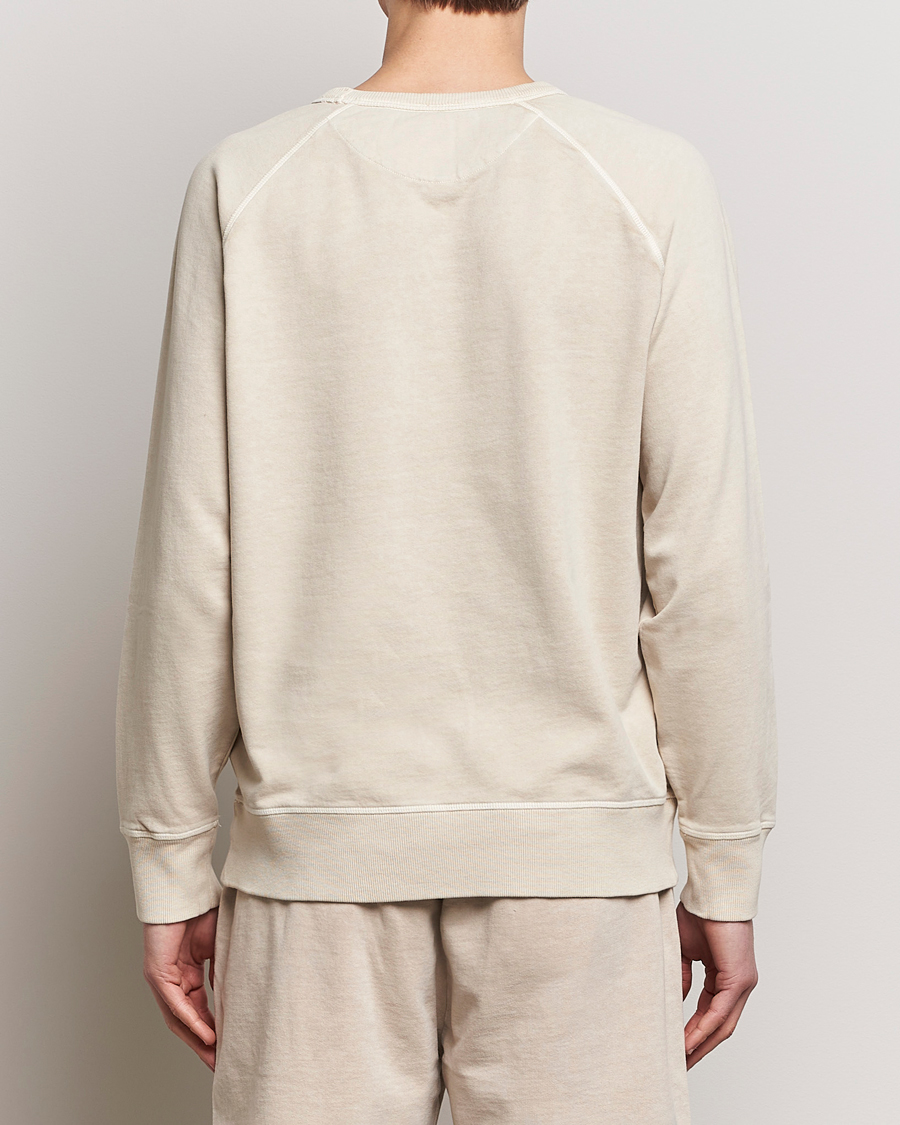 Herren | Pullover | GANT | Sunbleached Crew Neck Sweatshirt Silky Beige