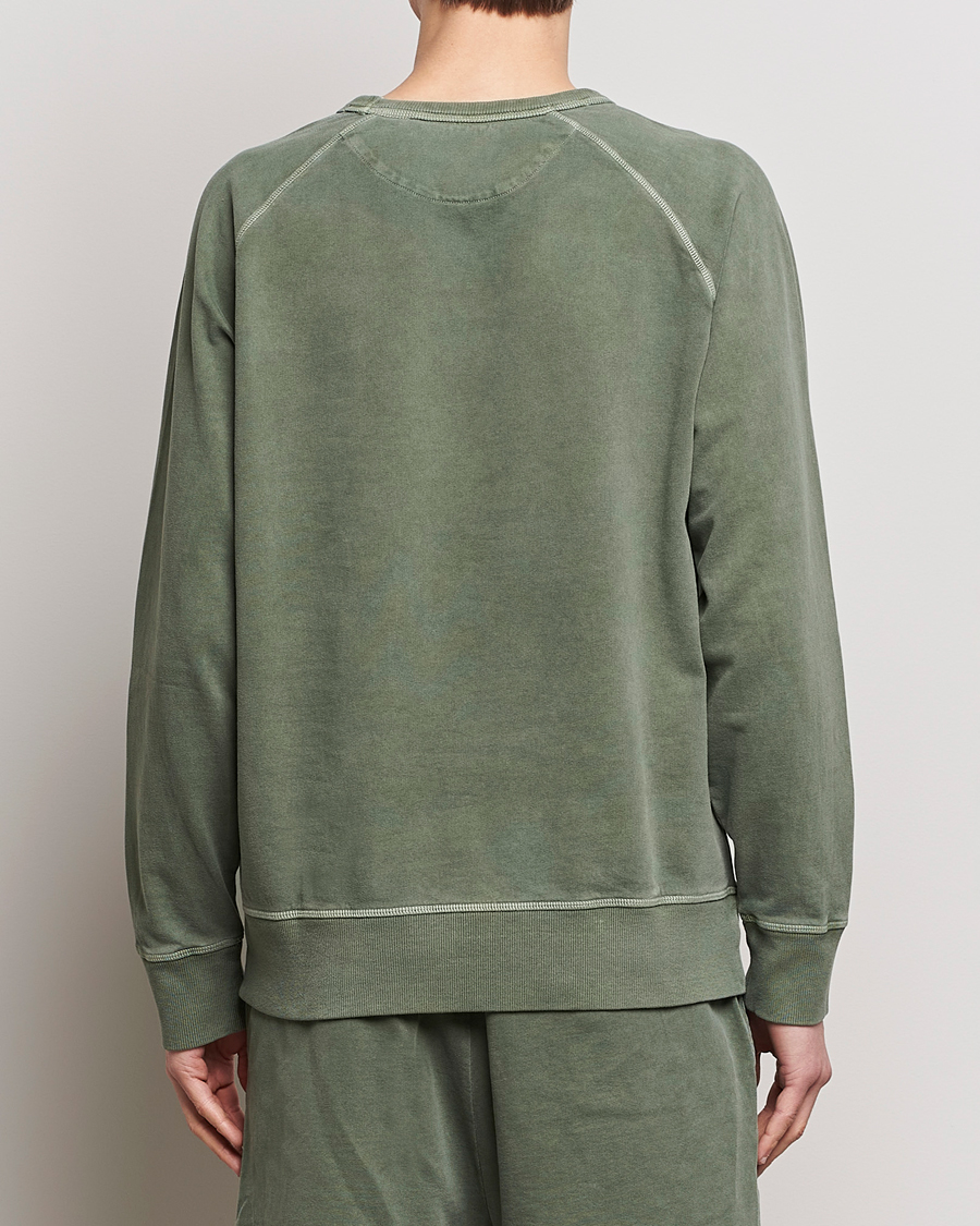 Herren | Pullover | GANT | Sunbleached Crew Neck Sweatshirt Pine Green