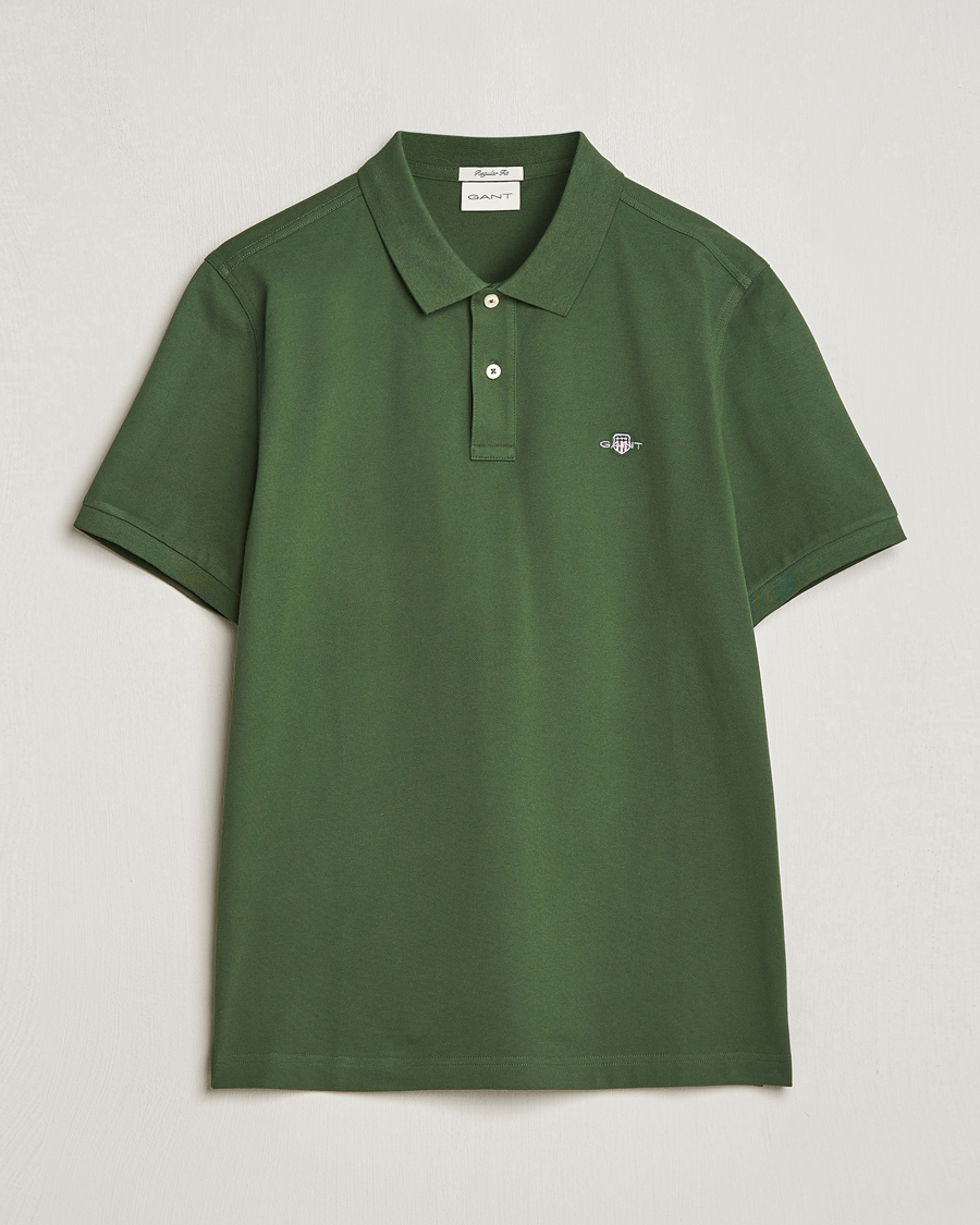 Herren | Poloshirts | GANT | The Original Polo Pine Green