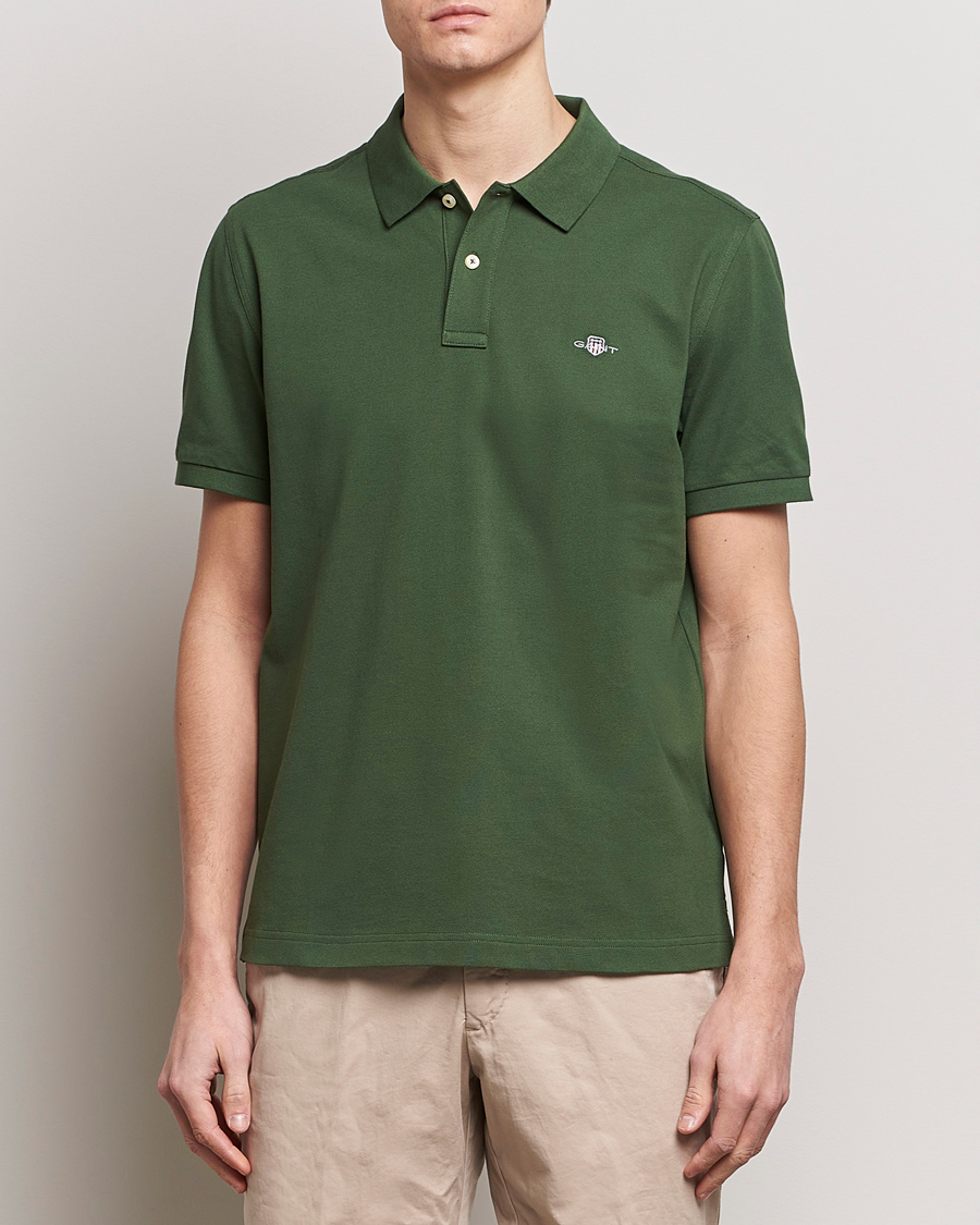 Herren | Poloshirts | GANT | The Original Polo Pine Green
