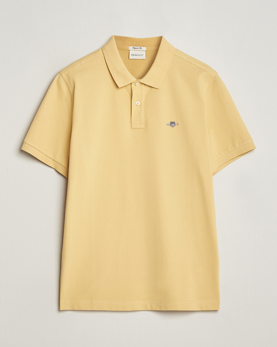 Herren | Poloshirts | GANT | The Original Polo Dusty Yellow