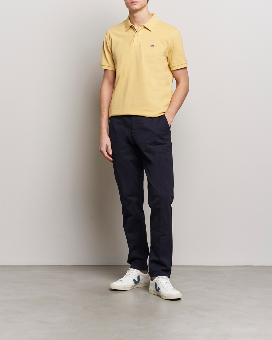 Herren | Poloshirts | GANT | The Original Polo Dusty Yellow