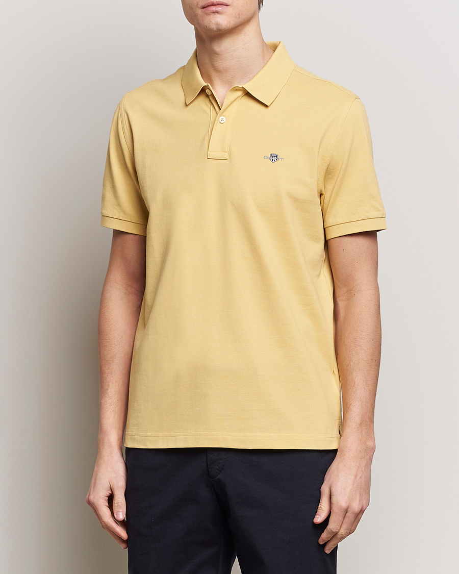 Herren | Poloshirts | GANT | The Original Polo Dusty Yellow