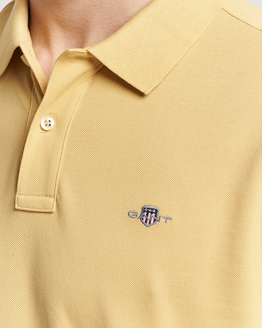 Herren | Poloshirts | GANT | The Original Polo Dusty Yellow
