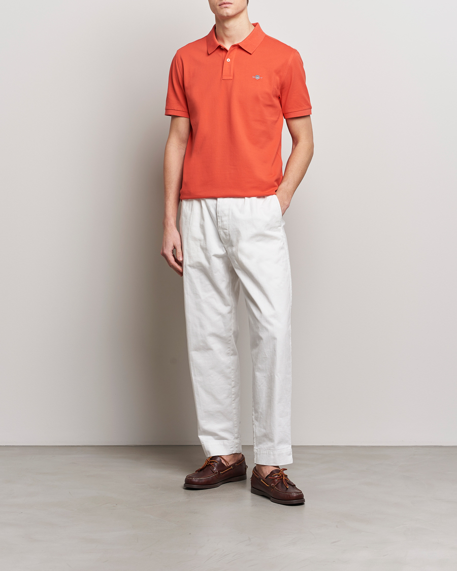 Herren | Poloshirts | GANT | The Original Polo Burnt Orange