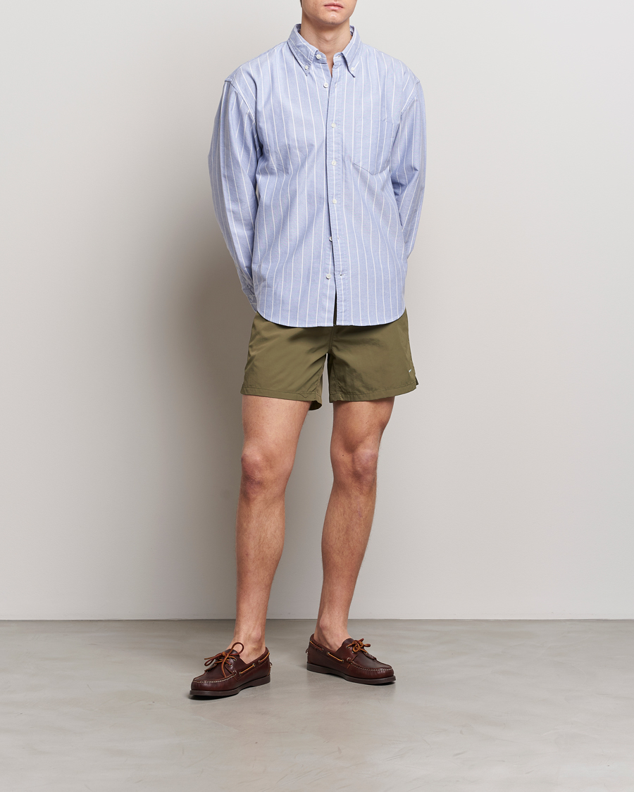 Herren | Badehosen | Gant | Basic Swimshorts Juniper Green