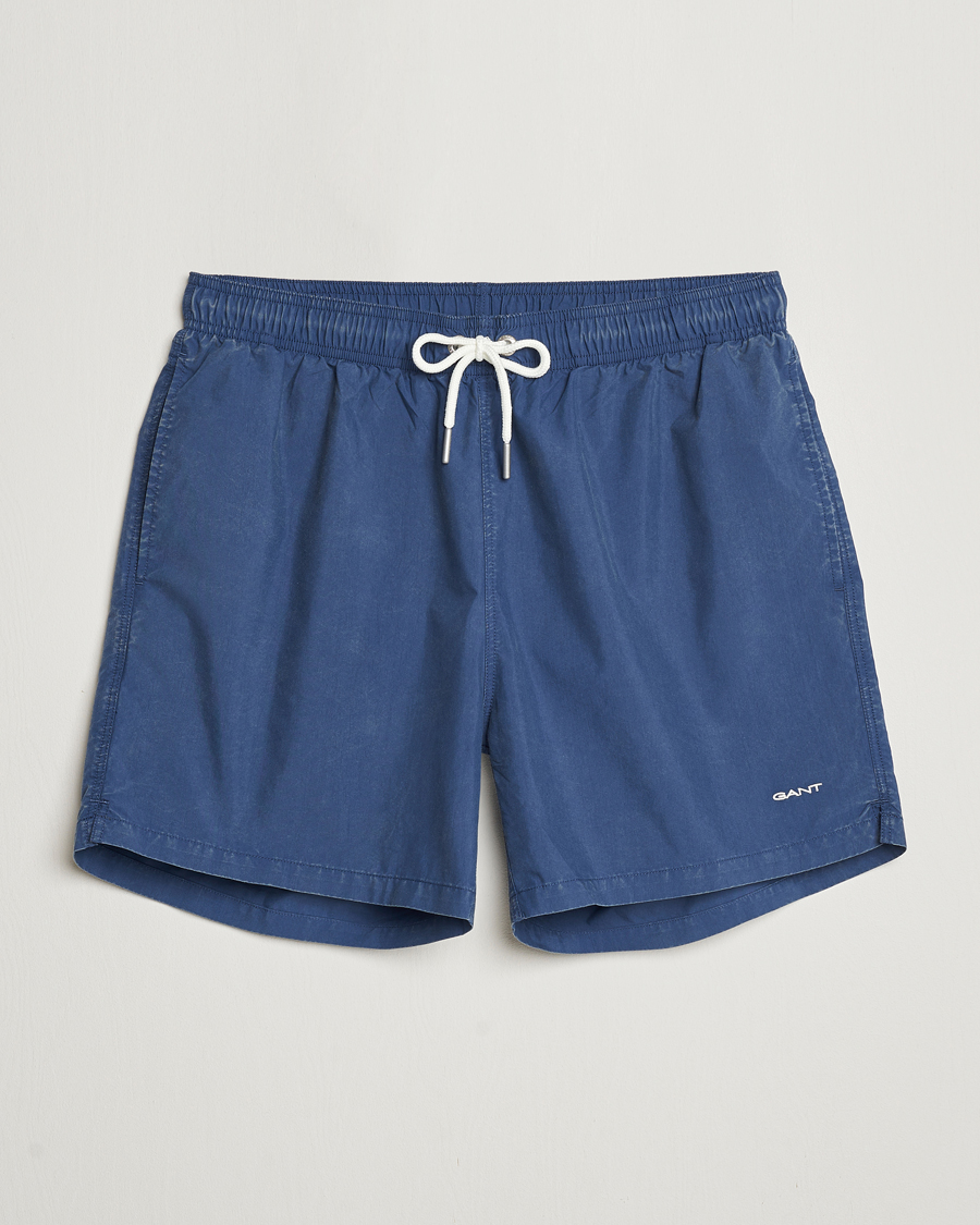 Herren | Badehosen | GANT | Sunbleached Swimshorts Dusty Blue Sea