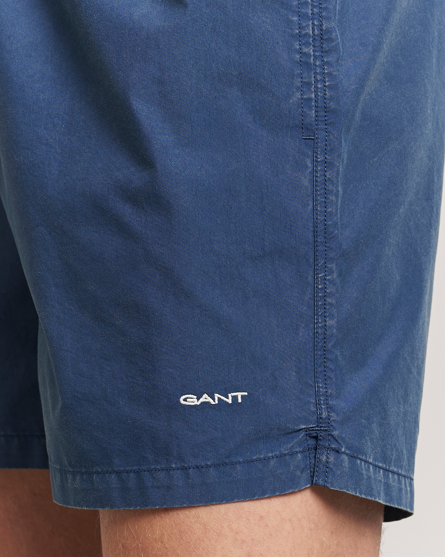 Herren | Badehosen | GANT | Sunbleached Swimshorts Dusty Blue Sea