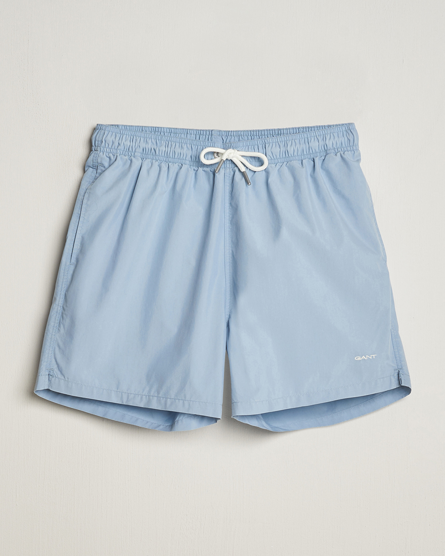 Herren | Badehosen | Gant | Sunbleached Swimshorts Dove Blue