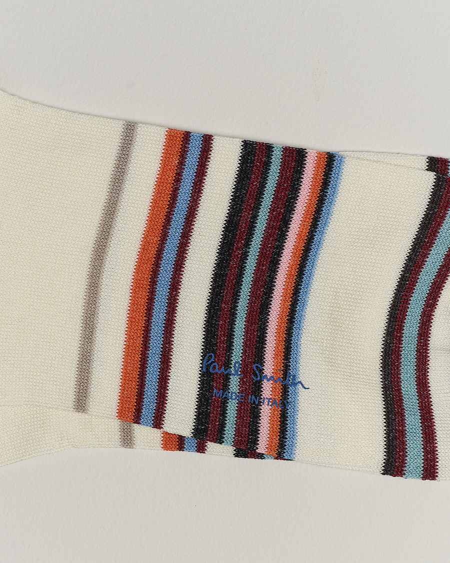 Herren | Unterwäsche | Paul Smith | Flavio Signature Stripe Socks White