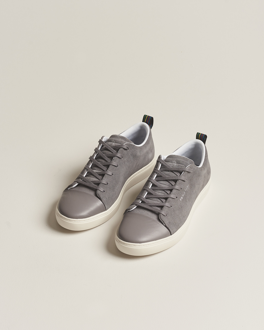 Herren | Sneaker | PS Paul Smith | Lee Cap Toe Suede Sneaker Grey