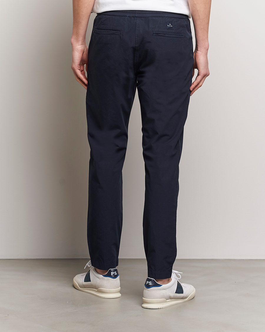 Herren | Hosen | PS Paul Smith | Cotton Drawstring Trousers Navy