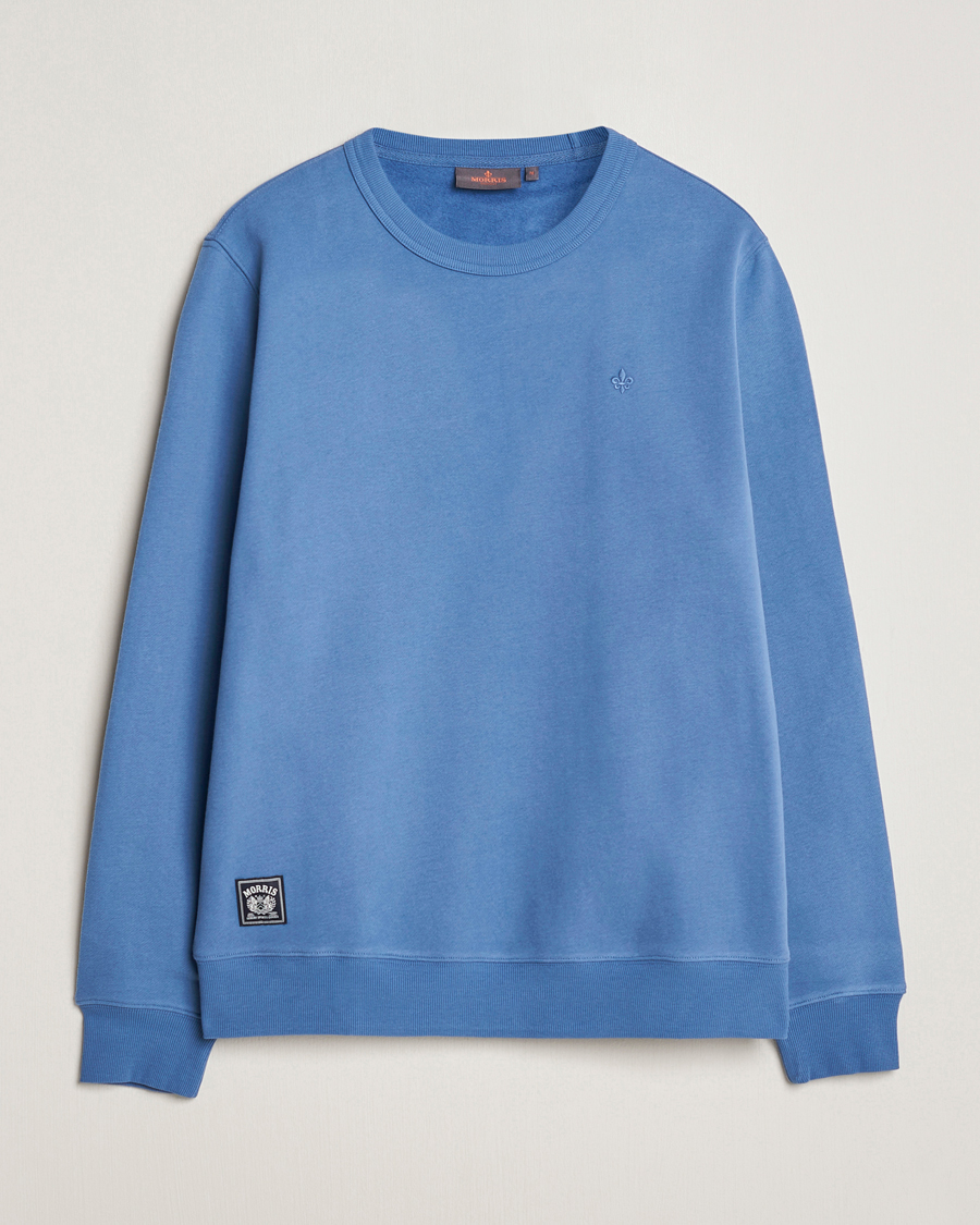 Herren | Pullover | Morris | Brandon Lily Sweatshirt Blue