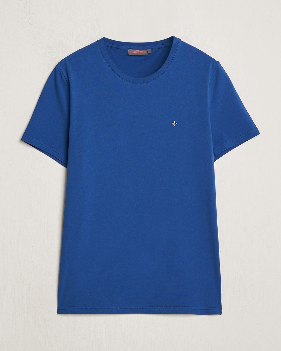 Herren | T-Shirts | Morris | James Crew Neck T-Shirt Blue