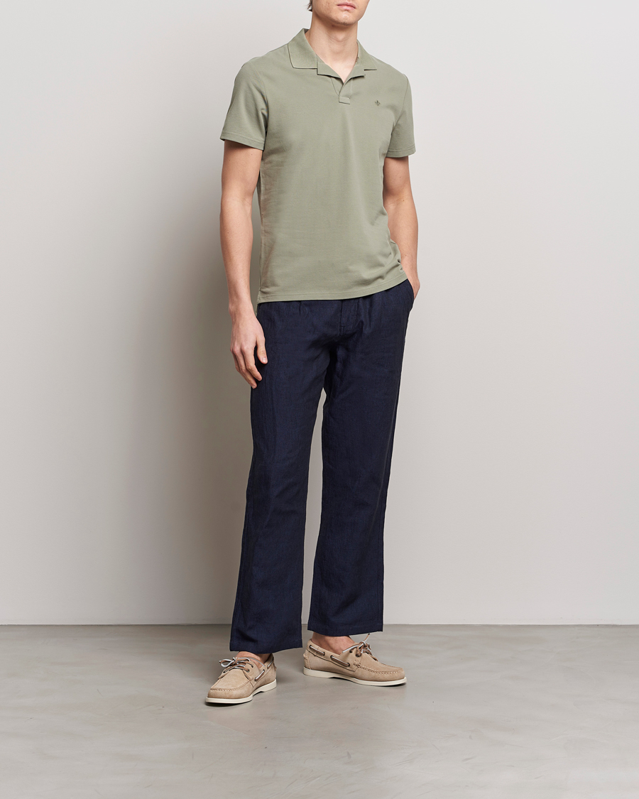 Herren | Poloshirts | Morris | Dylan Pique Shirt Green