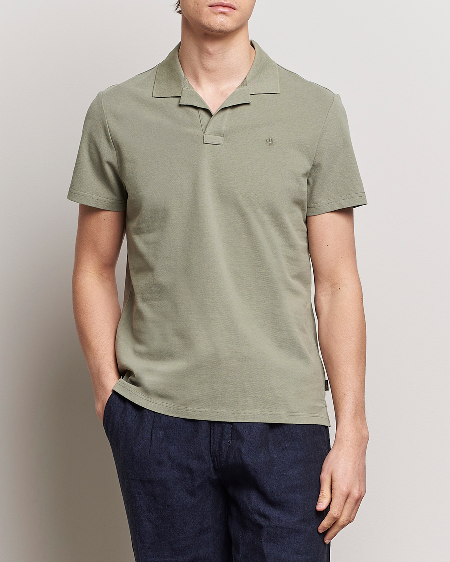 Herren | Poloshirts | Morris | Dylan Pique Shirt Green