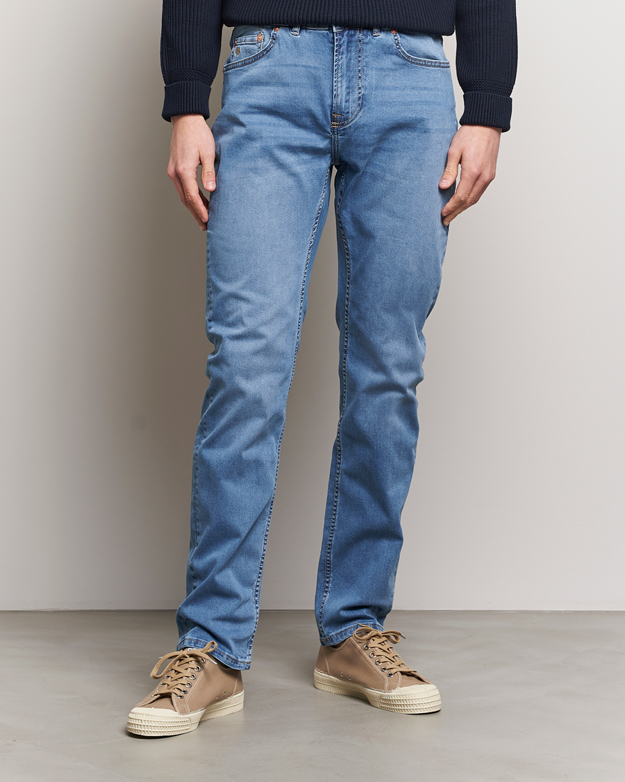 Herren | Jeans | Morris | James Satin Jeans Four Year Wash
