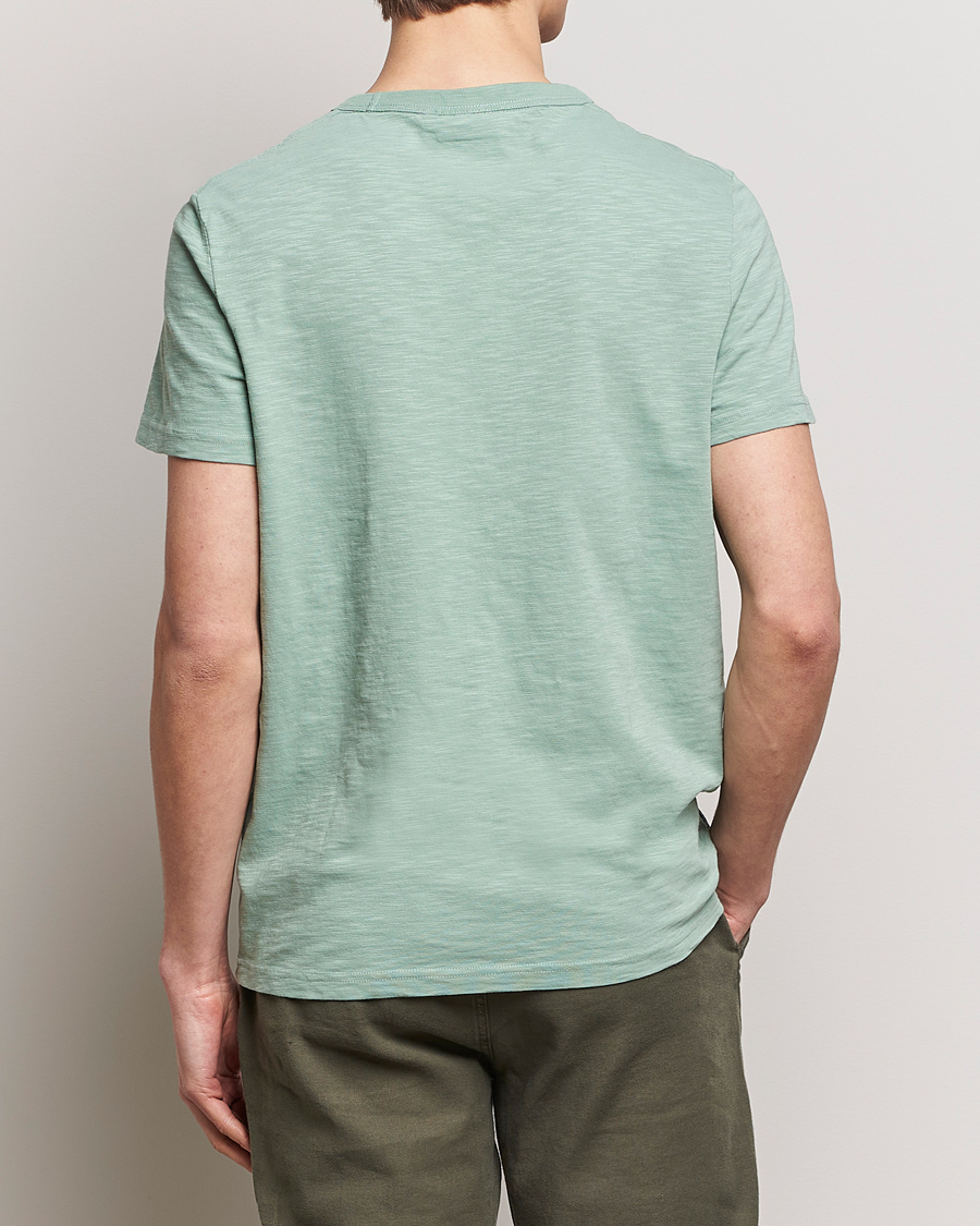 Herren | T-Shirts | Morris | Watson Slub Crew Neck T-Shirt Light Green