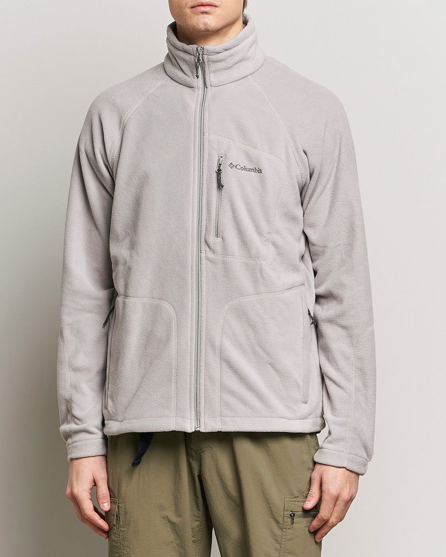 Men | Sweaters & Knitwear | Columbia | Fast Trek Full Zip Fleece Flint Grey