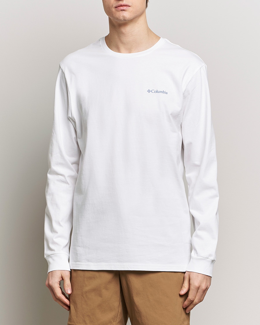 Herren | Kategorie | Columbia | Explorers Canyon Long Sleeve T-Shirt White