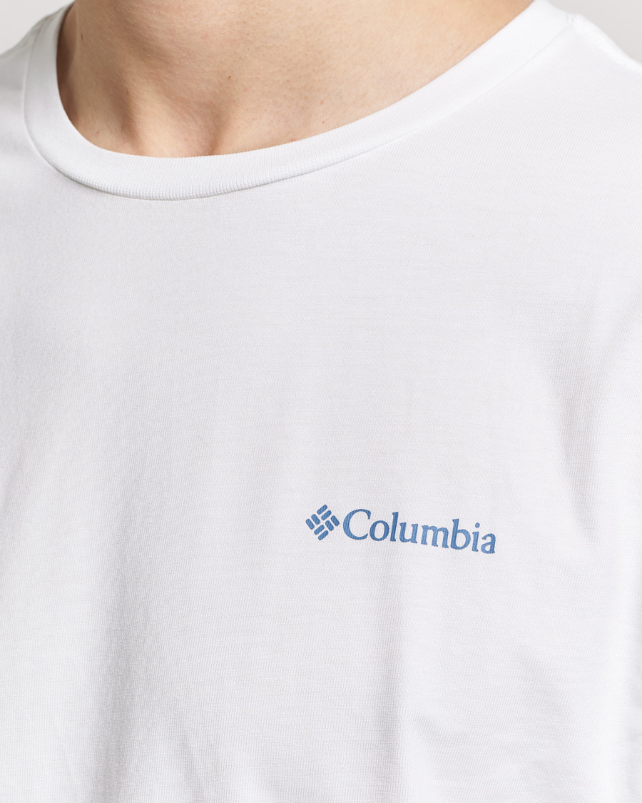 Herren | T-Shirts | Columbia | Explorers Canyon Long Sleeve T-Shirt White