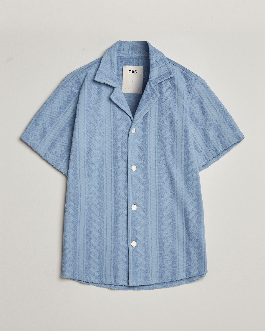 Herren | Hemden | OAS | Terry Cuba Short Sleeve Shirt Ancora