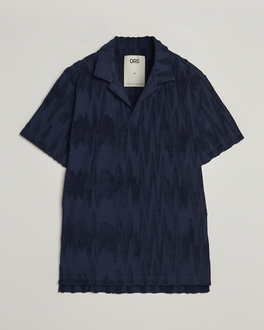 Herren | Poloshirts | OAS | Short Sleeve Terry Polo Glitch