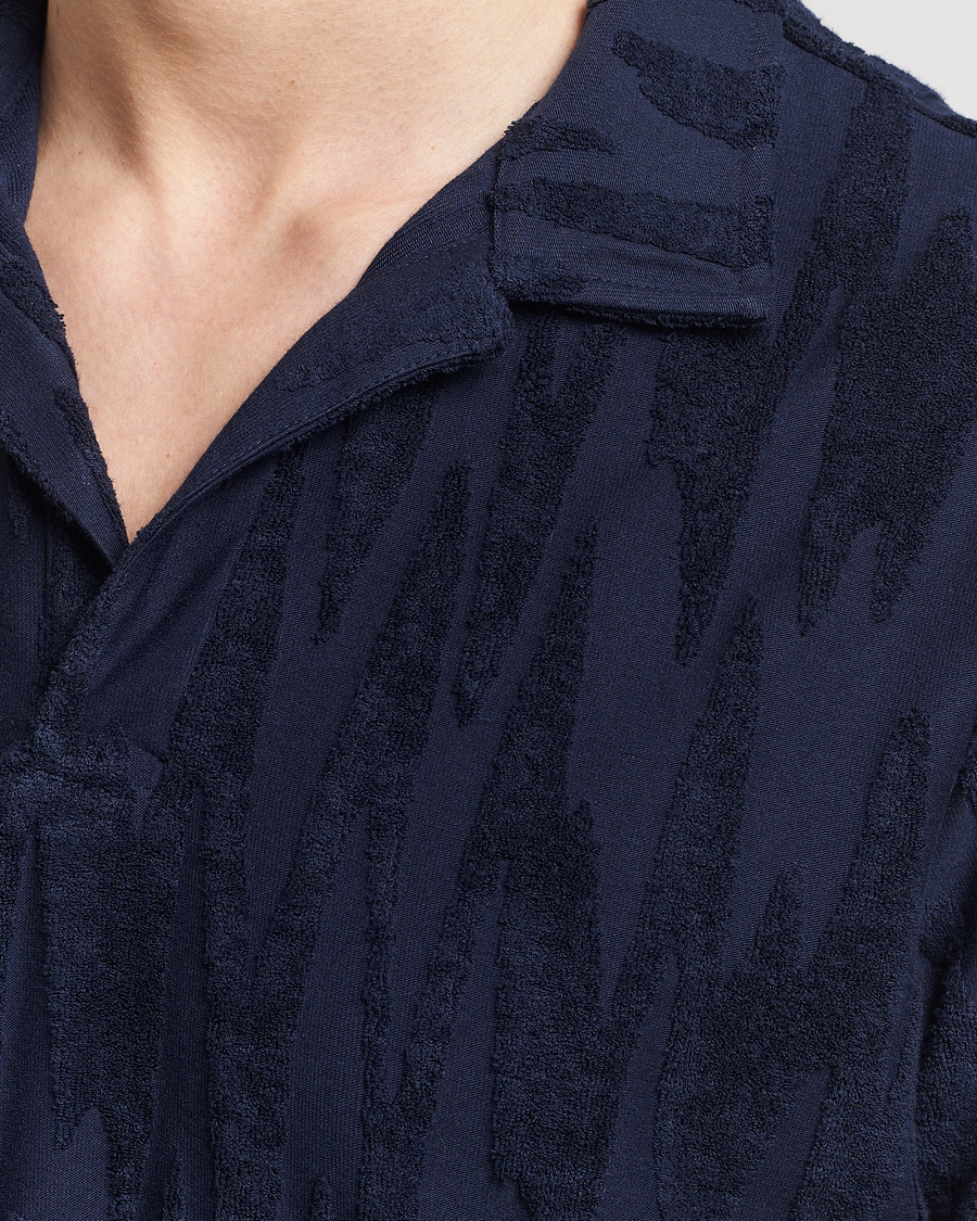 Herren | Poloshirts | OAS | Short Sleeve Terry Polo Glitch