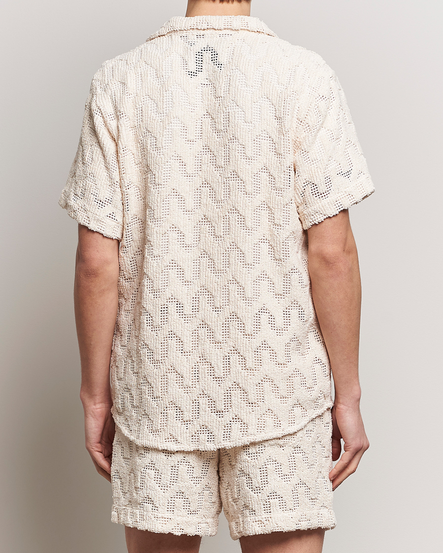 Herren | Hemden | OAS | Atlas Cuba Crochet Shirt Off White