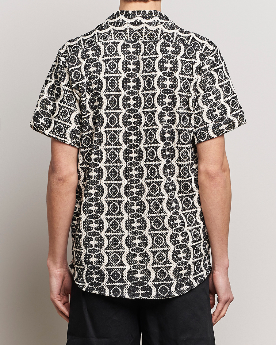 Herren | Hemden | OAS | Short Sleeve Cuba Net Shirt Hypnotise