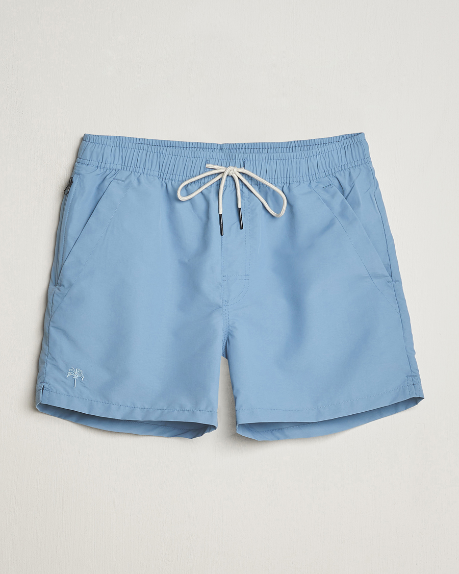 Herren | Badehosen | OAS | Plain Swimshorts Sky