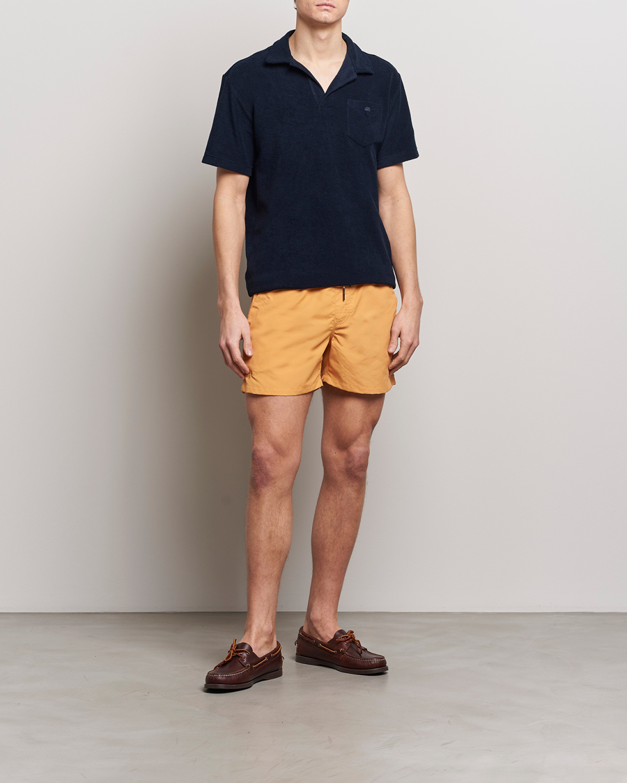 Herren | Badehosen | OAS | Plain Swimshorts Orange