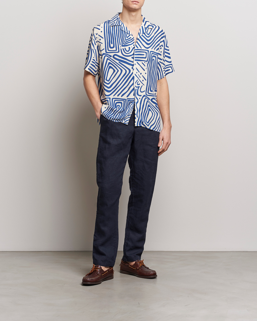 Herren | Hemden | OAS | Viscose Resort Short Sleeve Shirt Eldovado