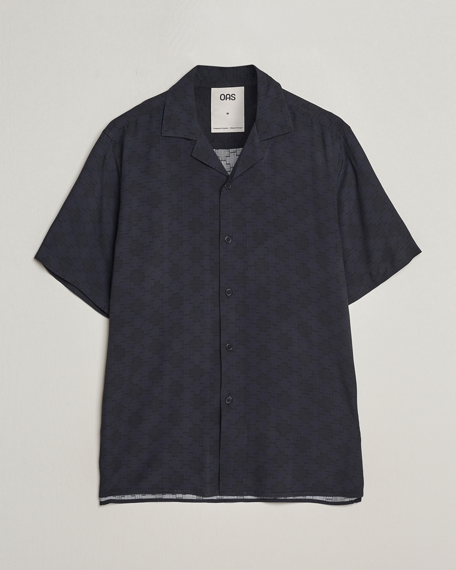 Herren | Hemden | OAS | Viscose Resort Short Sleeve Shirt San Sebastian