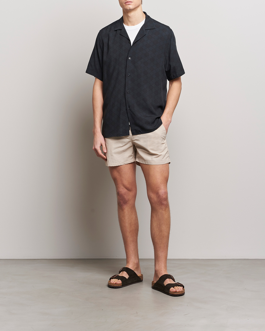 Herren | Hemden | OAS | Viscose Resort Short Sleeve Shirt San Sebastian