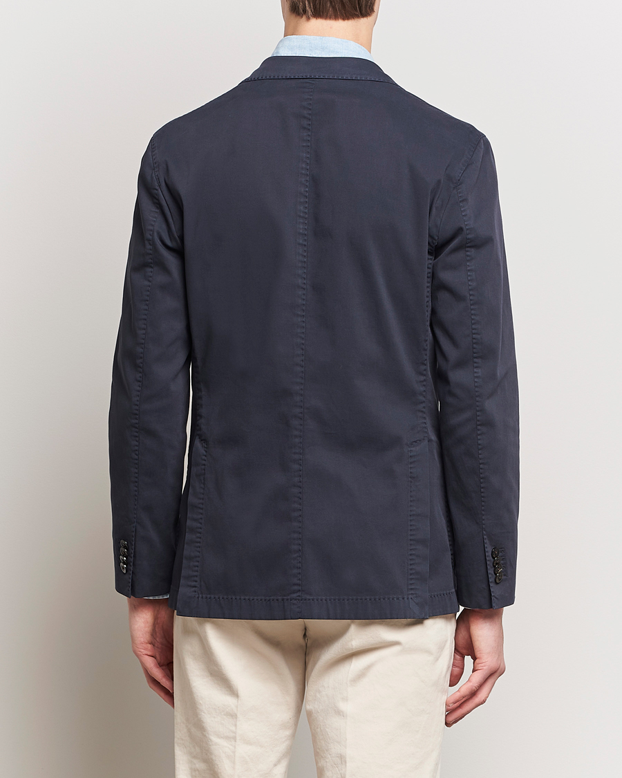 Herren | Sakkos | Boglioli | K Jacket Cotton Stretch Blazer Navy