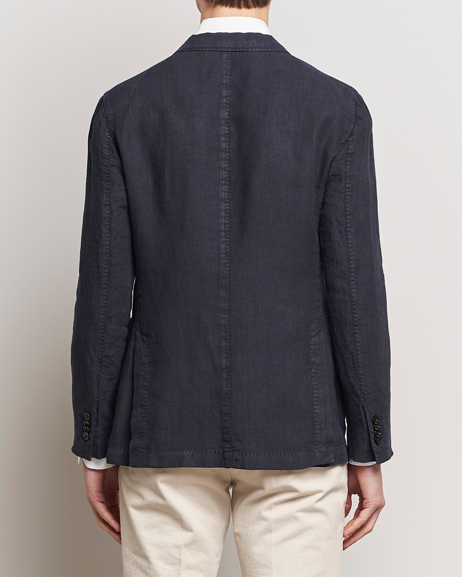 Herren | Sakkos | Boglioli | K Jacket Linen Blazer Navy